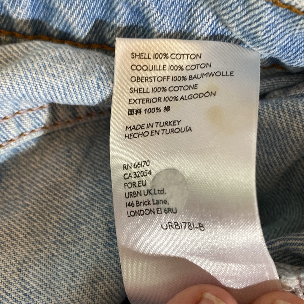 BDG Light Blue Straight Leg Jeans - Picture 12 of 12